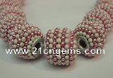 CIB393 15mm round fashion Indonesia jewelry beads wholesale