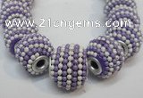 CIB394 15mm round fashion Indonesia jewelry beads wholesale