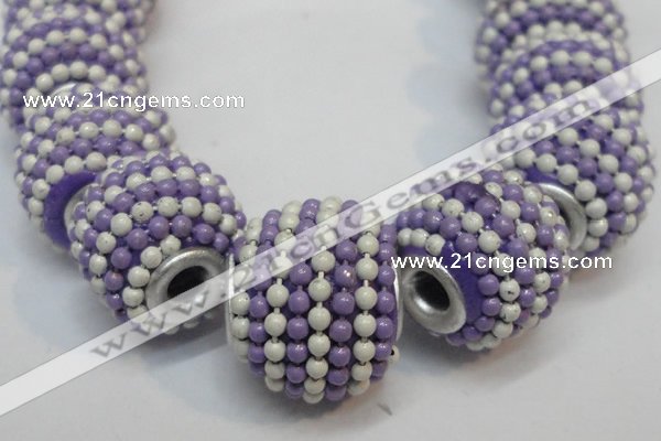 CIB394 15mm round fashion Indonesia jewelry beads wholesale