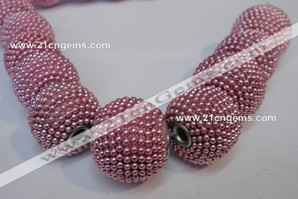 CIB410 20mm round fashion Indonesia jewelry beads wholesale