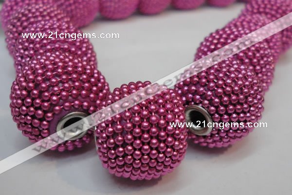 CIB411 20mm round fashion Indonesia jewelry beads wholesale