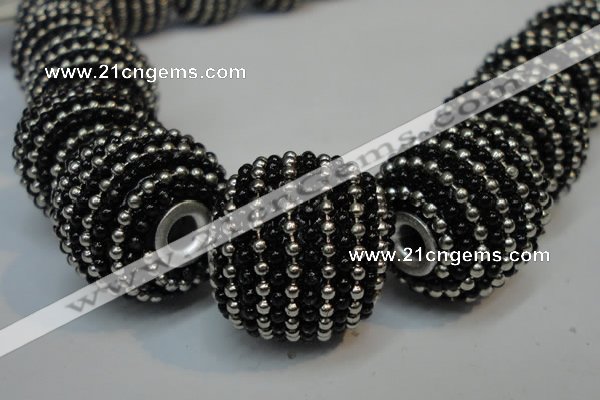 CIB415 20mm round fashion Indonesia jewelry beads wholesale