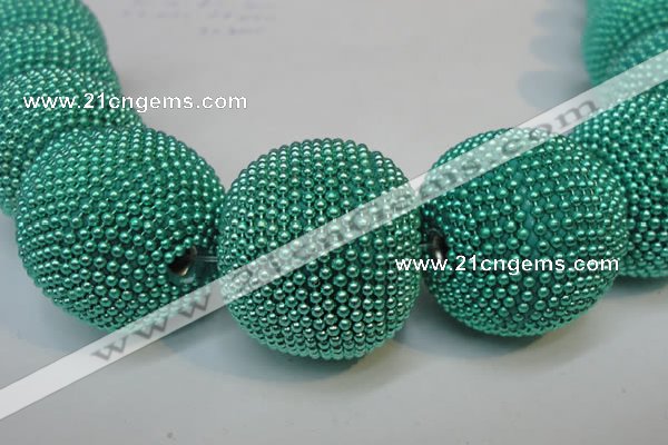 CIB419 30mm round fashion Indonesia jewelry beads wholesale