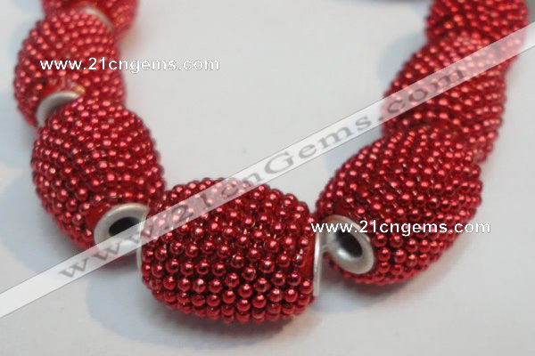 CIB430 14*21mm drum fashion Indonesia jewelry beads wholesale