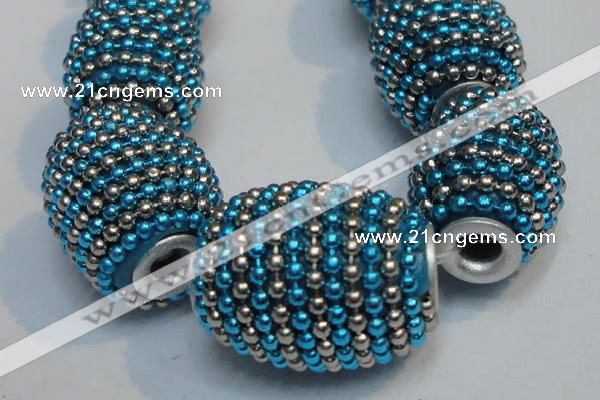 CIB432 14*21mm drum fashion Indonesia jewelry beads wholesale