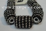 CIB437 14*21mm drum fashion Indonesia jewelry beads wholesale