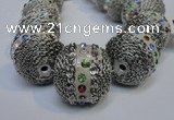CIB465 25mm round fashion Indonesia jewelry beads wholesale
