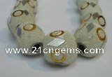 CIB480 15*16mm drum fashion Indonesia jewelry beads wholesale