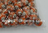 CIB503 22mm round fashion Indonesia jewelry beads wholesale