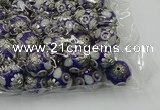 CIB507 22mm round fashion Indonesia jewelry beads wholesale