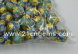 CIB535 22mm round fashion Indonesia jewelry beads wholesale