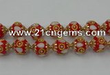 CIB547 22mm round fashion Indonesia jewelry beads wholesale