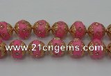 CIB548 22mm round fashion Indonesia jewelry beads wholesale