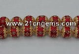 CIB549 22mm round fashion Indonesia jewelry beads wholesale