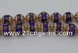 CIB553 22mm round fashion Indonesia jewelry beads wholesale