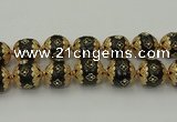 CIB555 22mm round fashion Indonesia jewelry beads wholesale