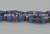 CIB565 16*60mm rice fashion Indonesia jewelry beads wholesale