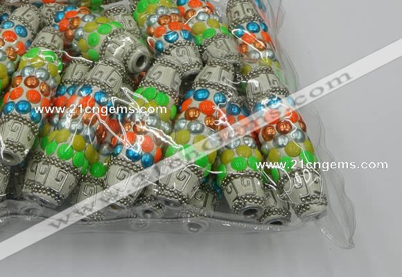 CIB580 16*60mm rice fashion Indonesia jewelry beads wholesale