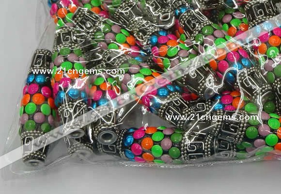 CIB591 16*60mm rice fashion Indonesia jewelry beads wholesale