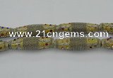 CIB601 16*60mm rice fashion Indonesia jewelry beads wholesale