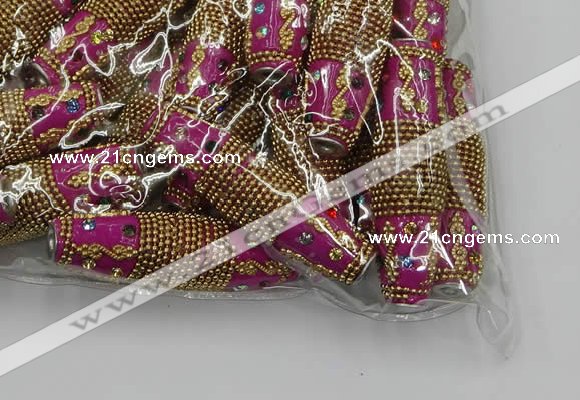 CIB603 16*60mm rice fashion Indonesia jewelry beads wholesale