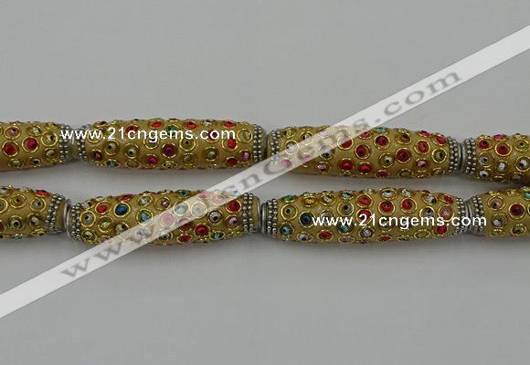 CIB617 16*60mm rice fashion Indonesia jewelry beads wholesale