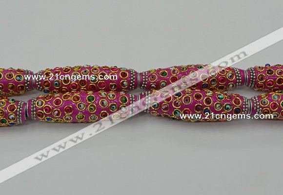 CIB620 16*60mm rice fashion Indonesia jewelry beads wholesale