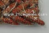 CIB621 16*60mm rice fashion Indonesia jewelry beads wholesale