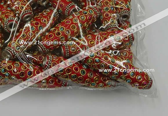 CIB621 16*60mm rice fashion Indonesia jewelry beads wholesale