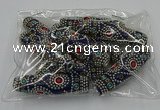 CIB652 16*60mm rice fashion Indonesia jewelry beads wholesale