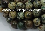 CIJ03 15.5 inches 12mm round impression jasper beads wholesale