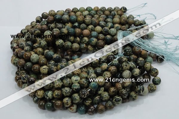 CIJ03 15.5 inches 12mm round impression jasper beads wholesale