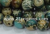 CIJ04 15.5 inches 14mm round impression jasper beads wholesale