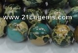 CIJ05 15.5 inches 16mm round impression jasper beads wholesale