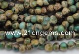 CIJ26 15.5 inches 4mm round impression jasper beads wholesale