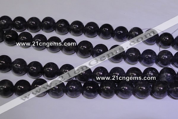 CIL16 15.5 inches 11mm round A grade natural iolite gemstone beads