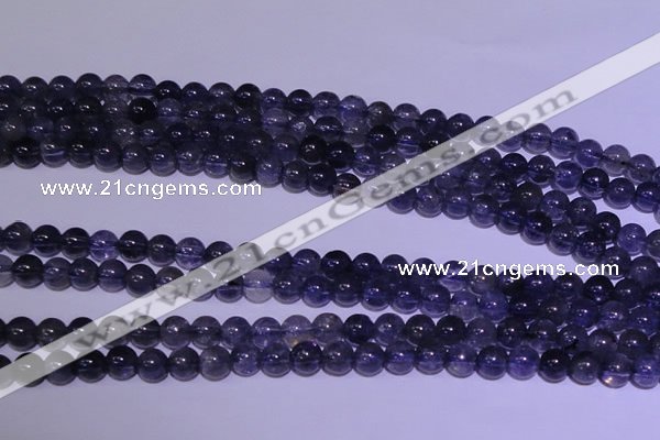 CIL20 15.5 inches 5mm round AA grade natural iolite gemstone beads