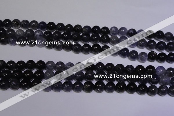 CIL22 15.5 inches 7mm round AA grade natural iolite gemstone beads