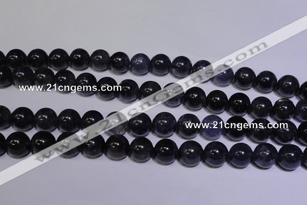 CIL24 15.5 inches 9mm round AA grade natural iolite gemstone beads