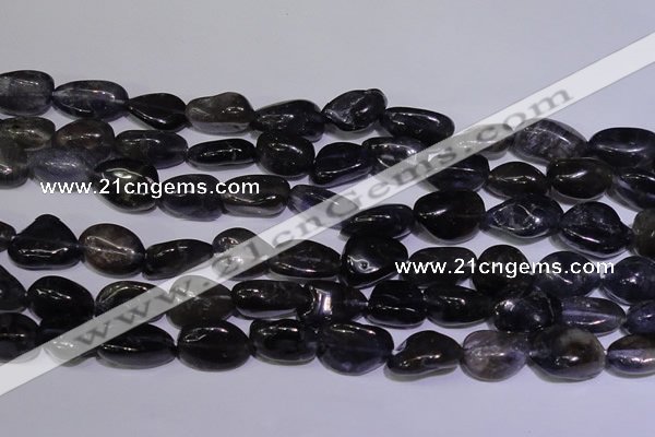 CIL42 15.5 inches 8*12mm – 8*14mm nuggets natural iolite gemstone beads