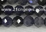 CIL50 15.5 inches 6mm faceted round iolite gemstone beads