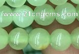 CJB309 15.5 inches 6mm round dyed green jade gemstone beads