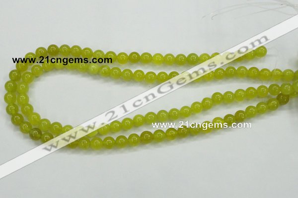 CKA04 15.5 inches 8mm round Korean jade gemstone beads