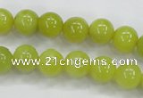 CKA05 15.5 inches 10mm round Korean jade gemstone beads