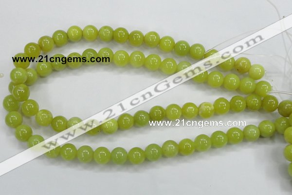 CKA06 15.5 inches 12mm round Korean jade gemstone beads