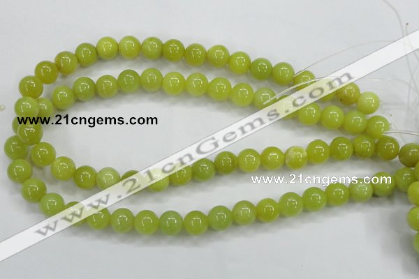 CKA07 15.5 inches 14mm round Korean jade gemstone beads