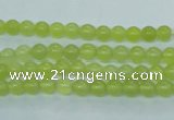 CKA102 15.5 inches 5mm round Korean jade gemstone beads