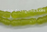 CKA20 15.5 inches 8*28mm bone Korean jade gemstone beads