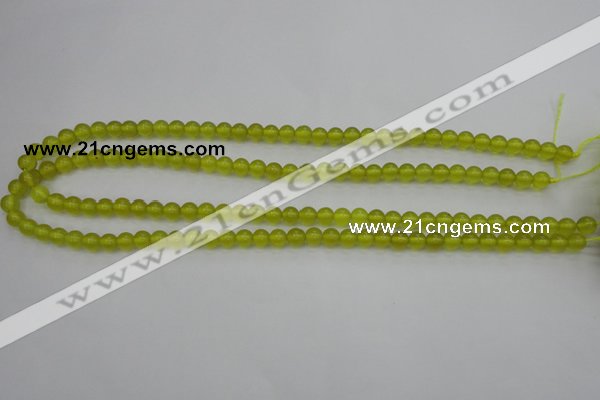 CKA202 15.5 inches 6mm round Korean jade gemstone beads