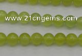 CKA203 15.5 inches 8mm round Korean jade gemstone beads